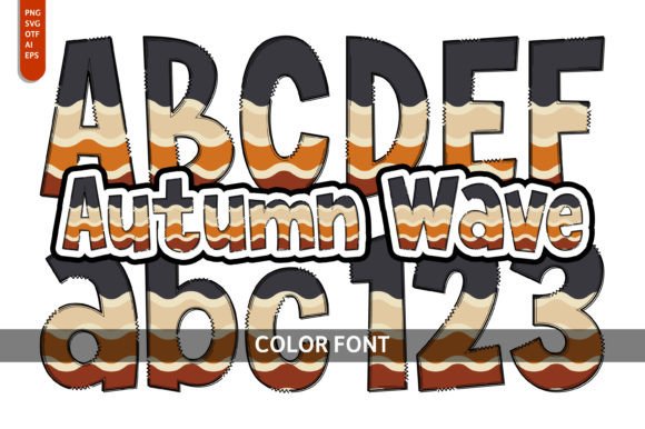 Autumn Wave: Capturing Seasonal Charm in Your Typography