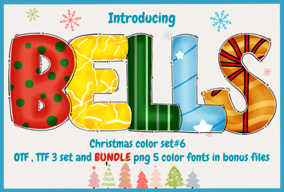 Bells: The Handcrafted Christmas Font for Holiday Cheer