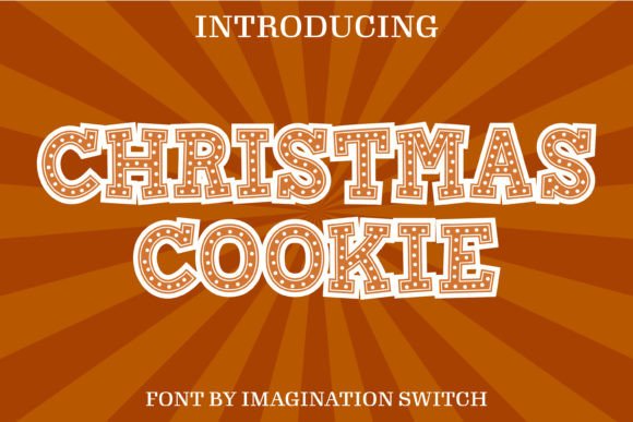 Christmas Cookie: The Color Font That Makes Your Designs Festive
