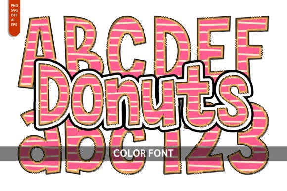 Donuts: The Playful Font for Creative Projects