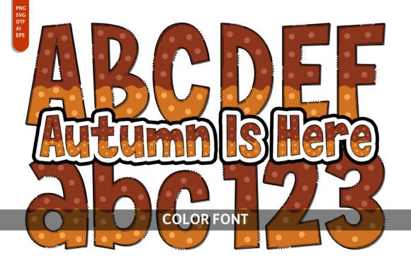 Embrace the Season: Why Autumn Is Here is Your New Favorite Display Font