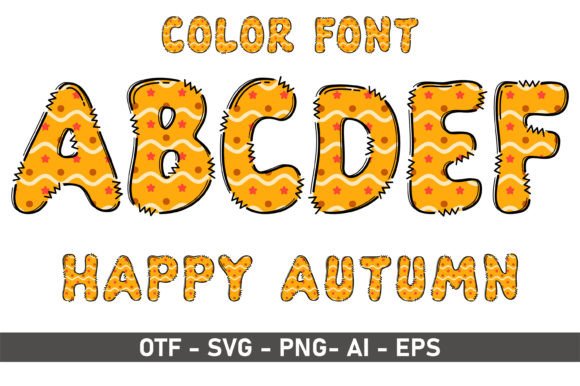 Embrace the Season with Happy Autumn Typography