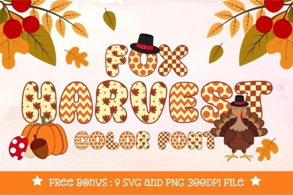 Fox Harvest: A Festive and Versatile Decorative Font
