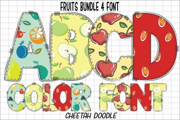 Fruits: A Playful Display Font for Creative Projects
