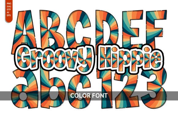 Groovy Hippie: A Burst of Retro Energy for Modern Designs
