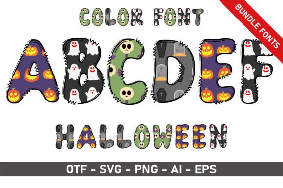 Halloween Bundle: A Creative Font for Festive Design