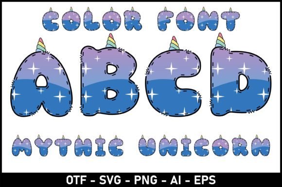 Mythic Unicorn: A Playful Font for Creative Designs