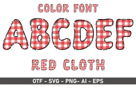 Red Cloth: The Playful Font for Creative Projects