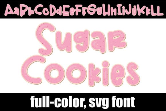 Sugar Cookies: The Full-Color SVG Font That Feels Like a Celebration