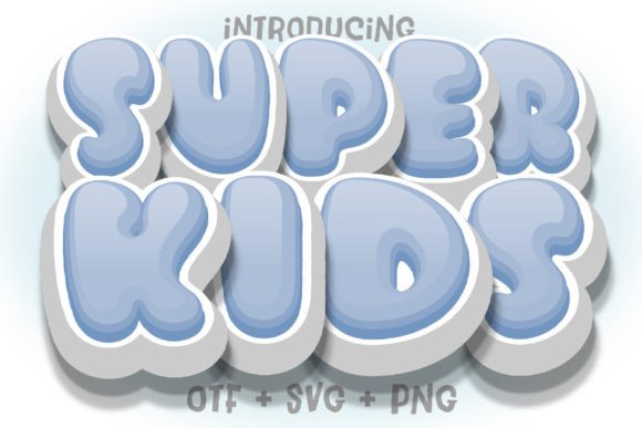 Super Kids Blue: Adding Whimsy to Your Creative Projects