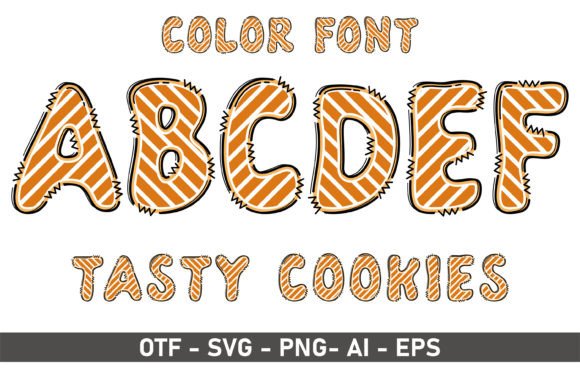 Tasty Cookies: A Playful Font for Creative Projects