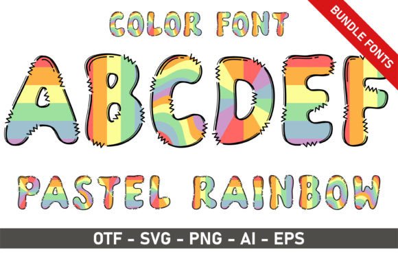 The Pastel Rainbow Bundle: A Guide for Creative Projects