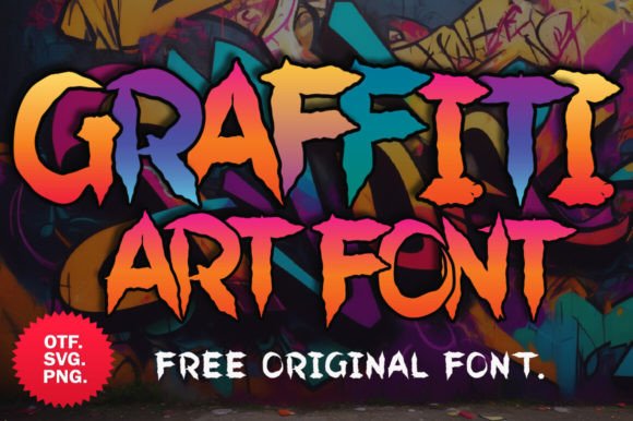 Unleash Urban Energy with the Graffiti Art Typeface