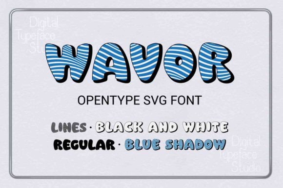 Wavor: The SVG Font That Gives Your Typography Real Depth