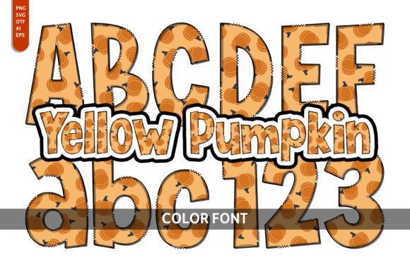 Yellow Pumpkin: The Warm, Whimsical Typeface for Autumn Designs